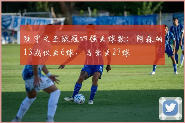 防守之王欧冠四强丢球数：阿森纳13战仅丢6球，马竞丢27球